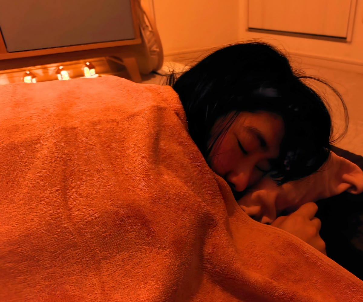 温めリラクは、完全個室の癒し空間です。